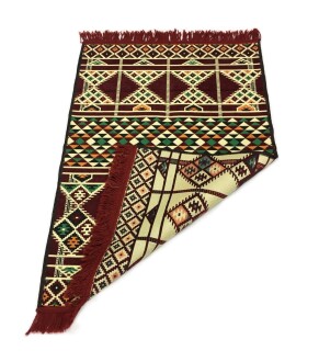 Shark Anadolu Baklava Kilim Bordo - 3