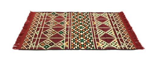 Shark Anadolu Baklava Kilim Bordo - 4
