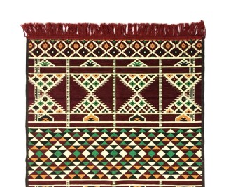 Shark Anadolu Baklava Kilim Bordo - 7
