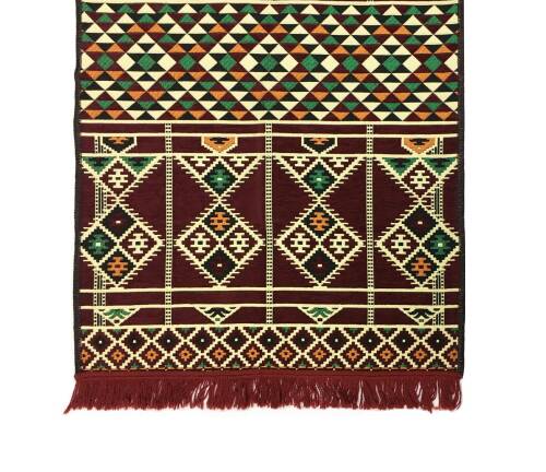 Shark Anadolu Baklava Kilim Bordo - 8