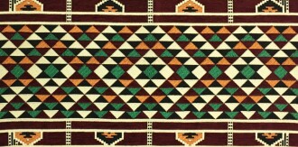 Shark Anadolu Baklava Kilim Bordo - 10