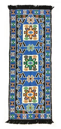 Shark Anadolu Bergama Kilim Mavi