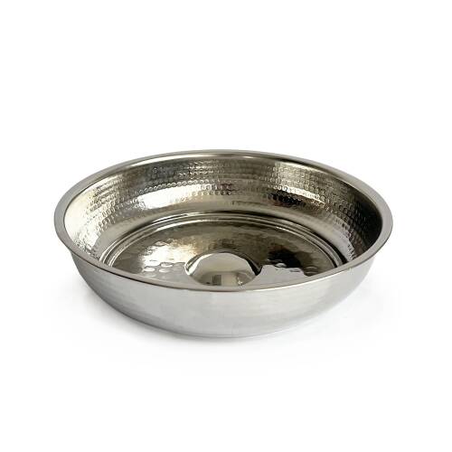 Shark Anadolu Beyaz Bakır Hamam Tası - 1