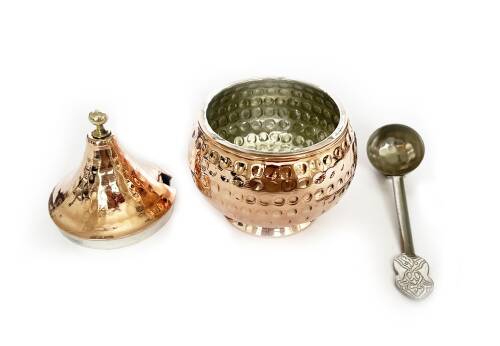 Shark Anadolu El Dövmesi Bakır Baharatlık - 8