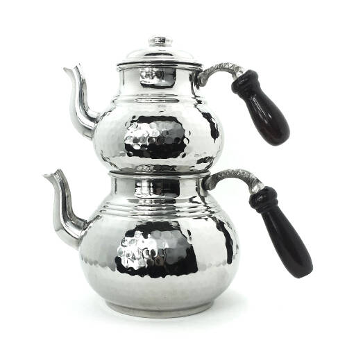 Shark Anadolu El Dövmesi Bakır Çaydanlık Kalın - 1