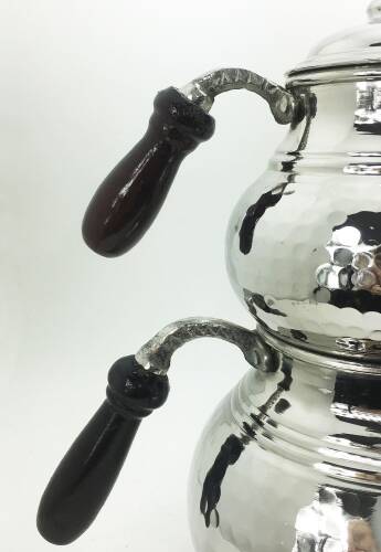 Shark Anadolu El Dövmesi Bakır Çaydanlık Kalın - 8