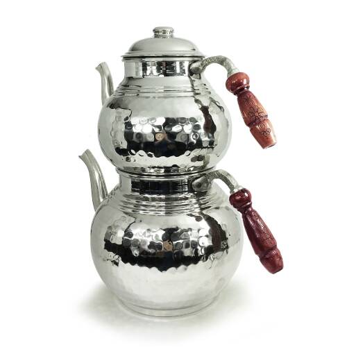 Shark Anadolu El Dövmesi Bakır Çaydanlık No:3 - 2