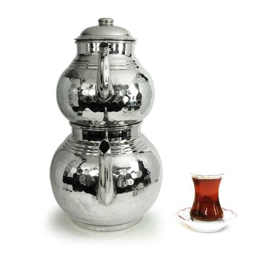 Shark Anadolu El Dövmesi Bakır Çaydanlık No:3 - 6