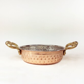 Shark Anatolian Hand Hammered Copper Frying Pan