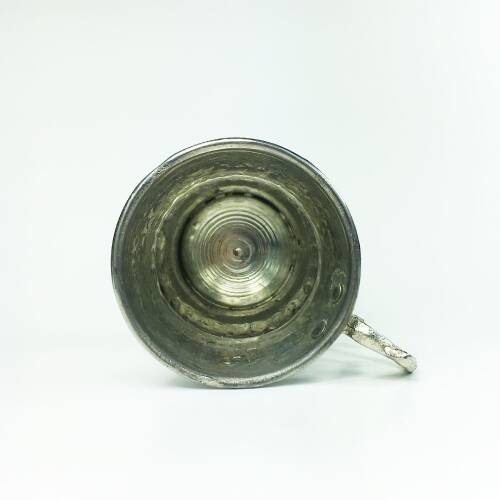 Shark Anatolian Hand Hammered White Copper Pitcher - 6