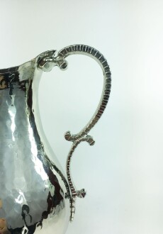 Shark Anadolu El Dövmesi Beyaz Bakır Sürahi - 8