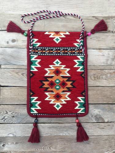 Shark Anadolu Heybe Çanta Kırmızı - 5