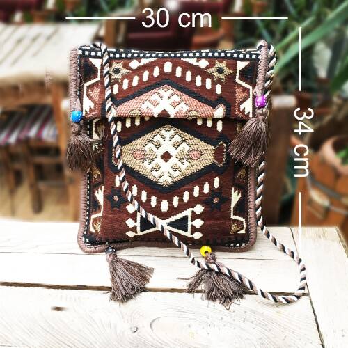 Shark Anadolu Heybe Çanta Kahverengi - 3