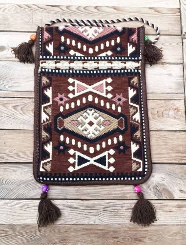 Shark Anadolu Heybe Çanta Kahverengi - 9