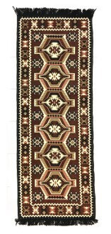 Shark Anatolia Kilim Rug Caucasian Brown