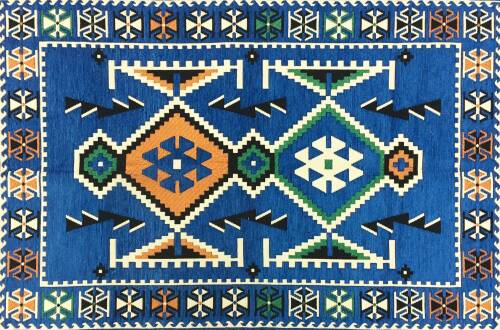 Shark Anadolu Kilim Mavi - 9