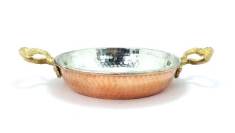 Shark Anatolia Copper Pan Honeycomb
