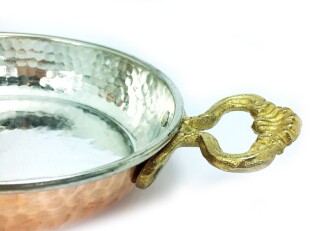 Shark Anadolu Petek Bakır Tava Sahan - 8