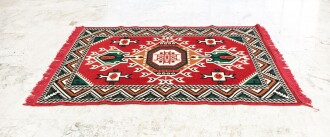 Shark Anadolu Şark Kilim Kırmızı - 4