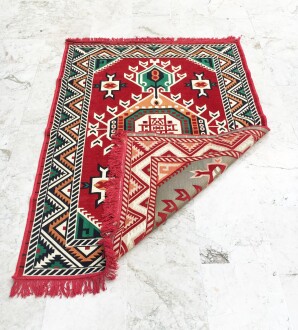 Shark Anadolu Şark Kilim Kırmızı - 6