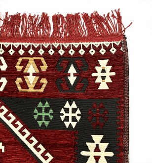 Shark Anadolu Seccade Kilim 10 Bordo - 10