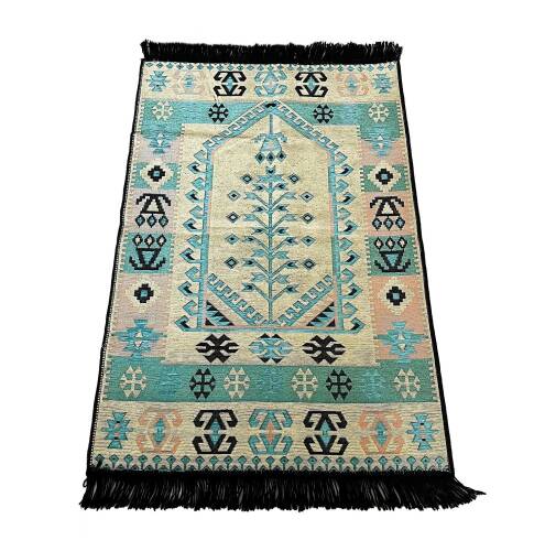 Shark Anadolu Seccade Kilim 12 Turkuaz - 9