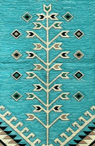 Shark Anadolu Seccade Kilim 12 Turkuaz - 10