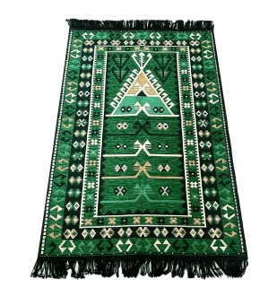 Shark Anadolu Seccade Kilim 13 Yeşil - 2