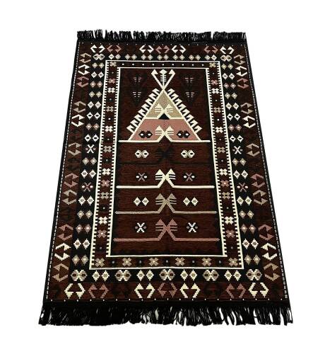 Shark Anadolu Seccade Kilim 15 Kahve - 2