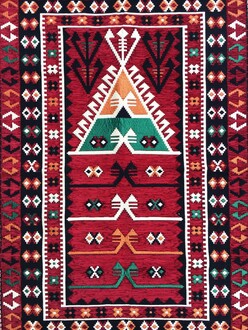 Shark Anadolu Seccade Kilim 4 - Thumbnail