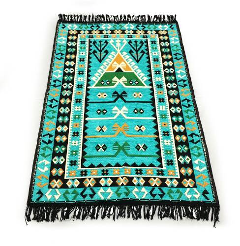 Shark Anadolu Seccade Kilim 6 Turkuaz - 2