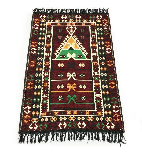 Shark Anadolu Seccade Kilim 7 Bordo - 2