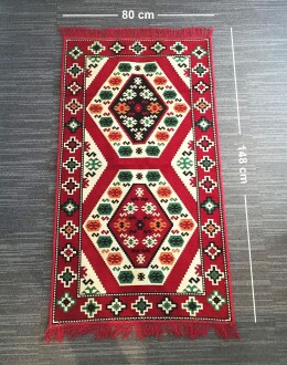 Shark Anadolu Yörük Kilim Kırmızı - 8