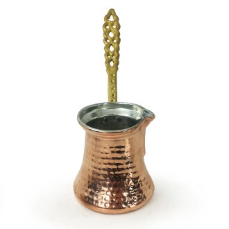 Shark Anatolia 1. Sınıf Klasik Bakır Cezve Üst Kalite - 4