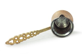 Shark Anatolia 1. Sınıf Klasik Bakır Cezve Üst Kalite - 6