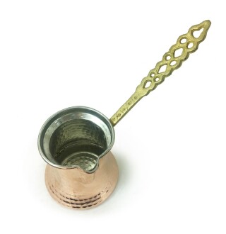 Shark Anatolia 1. Sınıf Klasik Bakır Cezve Üst Kalite - 7