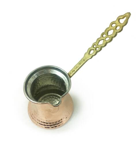 Shark Anatolia 1. Sınıf Klasik Bakır Cezve Üst Kalite - 7