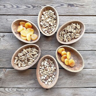 Shark Anatolia Ahşap Çerezlik Elips El Yapımı - 2