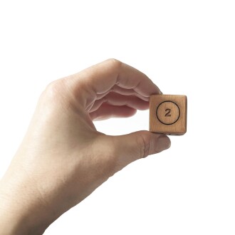 Shark Anatolia Ahşap Vido Zar Doubling Cube 28x28mm - 3