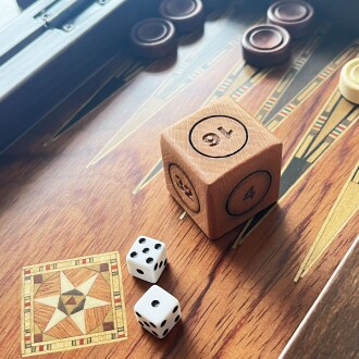 Shark Anatolia Ahşap Vido Zar Doubling Cube 28x28mm - 5