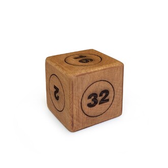 Shark Anatolia - Wooden Doubling Cube 45x45mm (1.8"x1.8")
