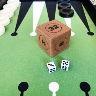 Shark Anatolia Ahşap Vido Zar Doubling Cube 45x45mm - 9