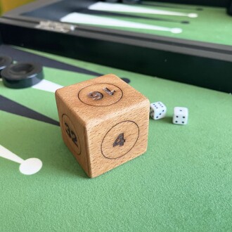 Shark Anatolia Ahşap Vido Zar Doubling Cube 45x45mm - 10