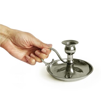 Shark Anatolia Alem Bakır Mumluk Şamdan Beyaz - 2