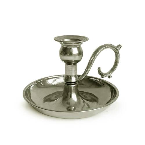 Shark Anatolia Alem Bakır Mumluk Şamdan Beyaz - 3