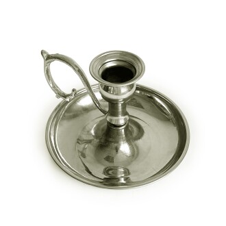 Shark Anatolia Alem Bakır Mumluk Şamdan Beyaz - 5