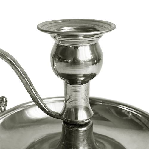 Shark Anatolia Alem Bakır Mumluk Şamdan Beyaz - 8