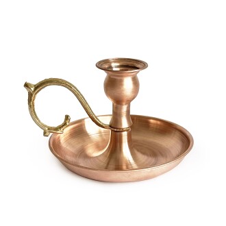 Shark Anatolia Alem Copper Candle Holder Scotch