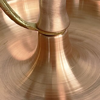 Shark Anatolia Alem Bakır Mumluk Şamdan Skoç - 9