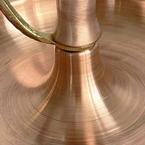 Shark Anatolia Alem Bakır Mumluk Şamdan Skoç - 9